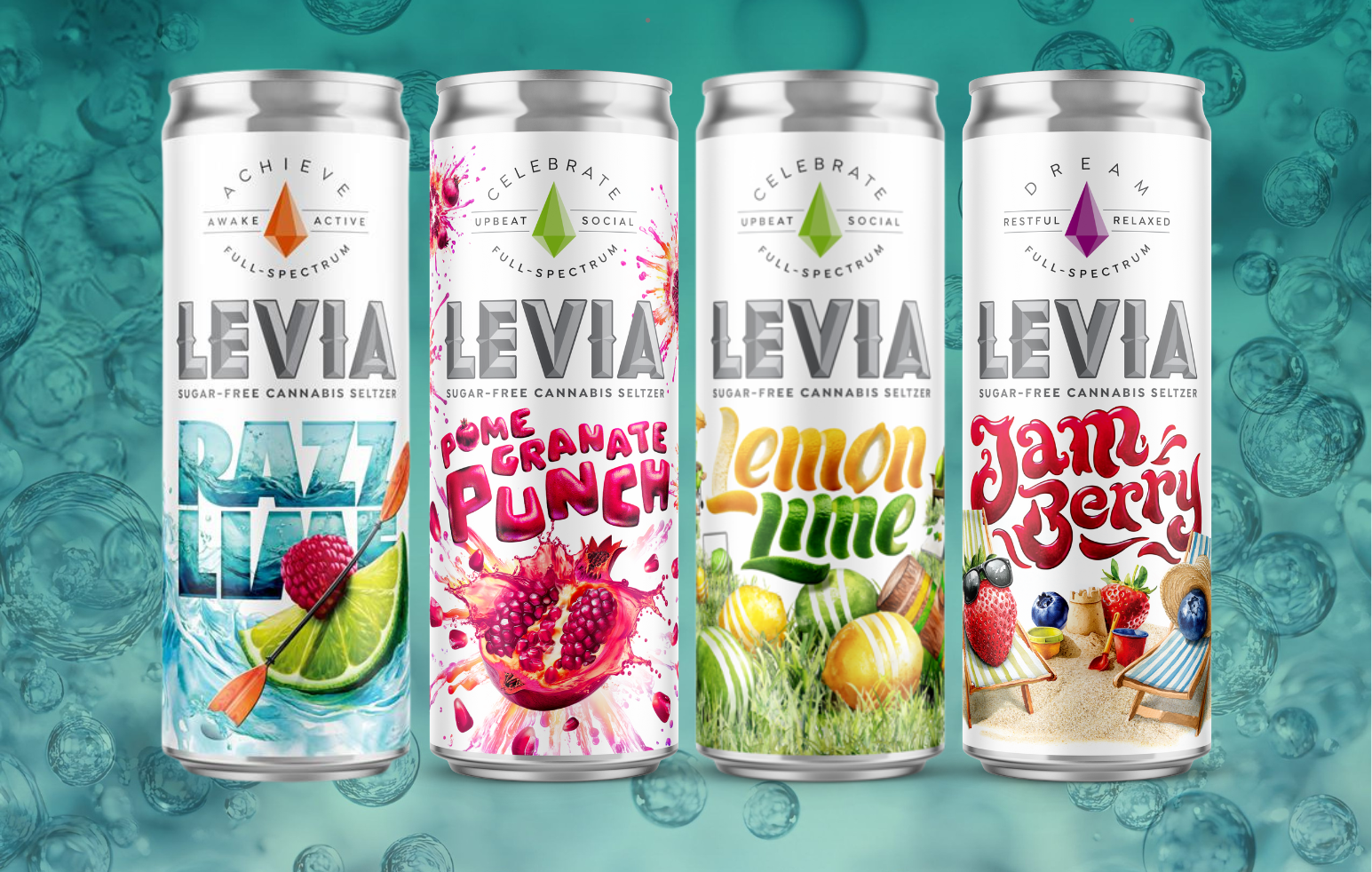 LEVIA infused beverages